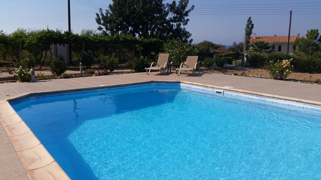 Eliofos Luxury Villa Polis Eksteriør bilde